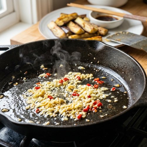 Step 4: Bloom Your Aromatics in the Remaining Oil
