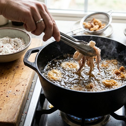 Step 4: Coat and Fry in Batches
