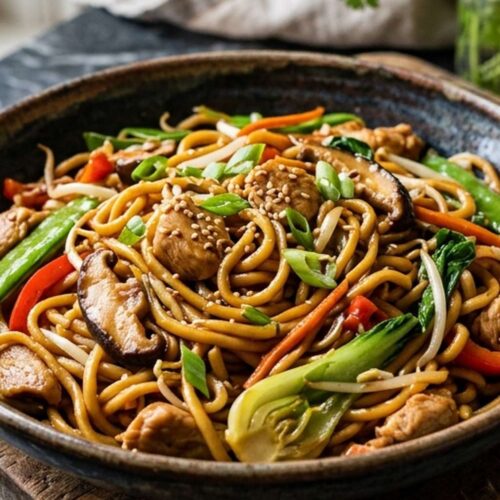 Chinese Lo Mein Noodle Recipe