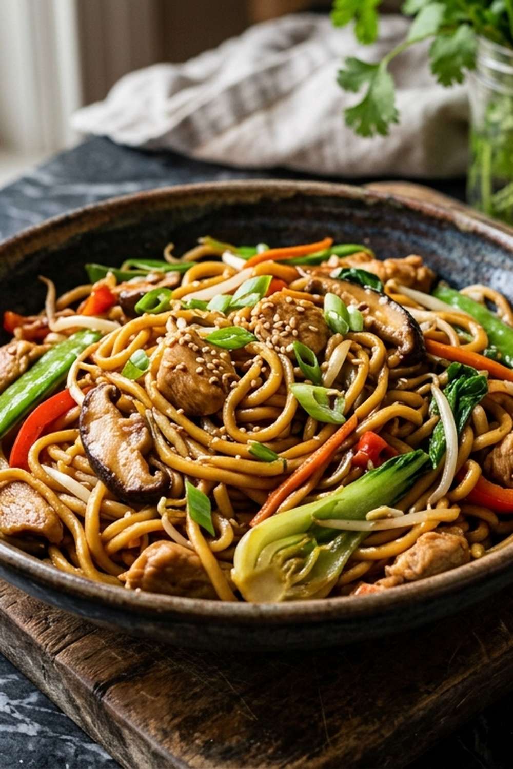 Chinese Lo Mein Noodle Recipe